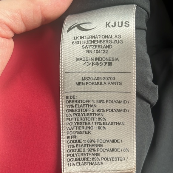 Kjus men snow pants never used - Picture 11 of 11